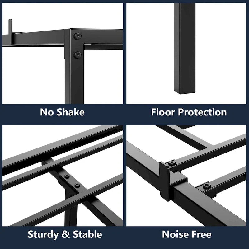 Sturdy Metal Platform Bed Frame - No Box Spring Required - image 15