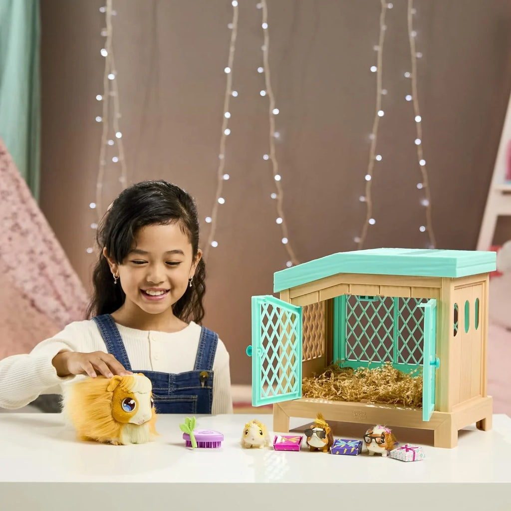 Little Live Pets - Mama Surprise / Soft, Interactive Guinea Pig and her Hutch, and her 3 Babies. 20+ Sounds & Reactions - image 7