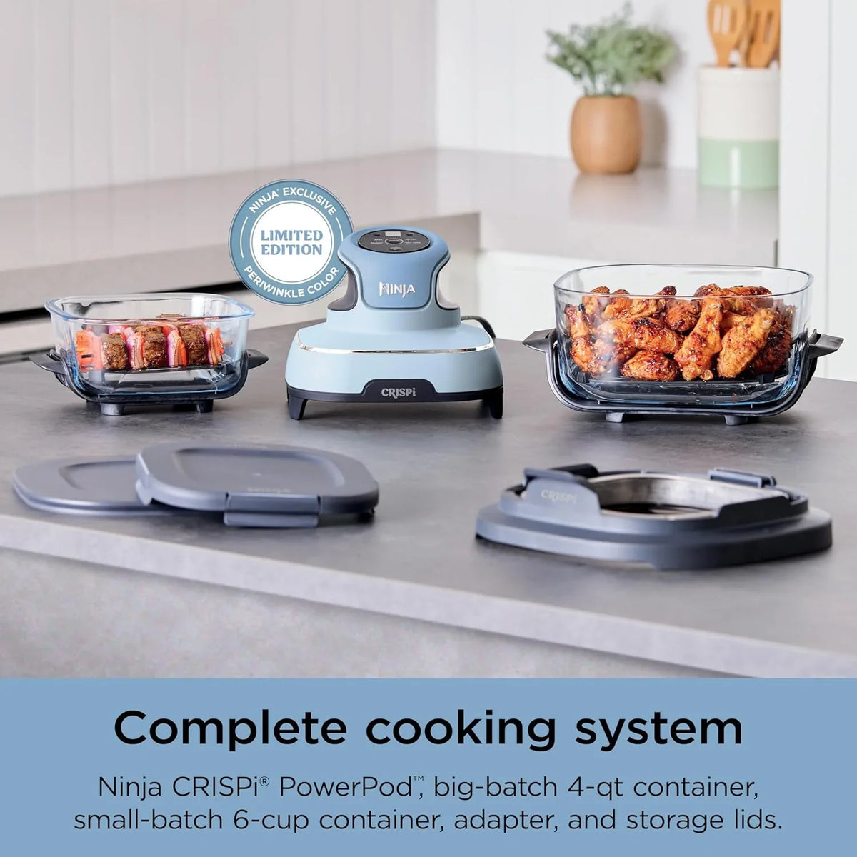 Ninja Crispi 4-in-1 Portable Glass Air Fryer Cooking System - image 70