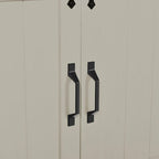 Moasis Farmhouse Industrial Sideboard Buffet Cabinet with Doors and Shelving - image 8