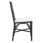 Set of 2 SAFAVIEH Maye Rattan Accent Chairs with Cushions - Dimensions: 18.5" W x 20.9" L x 35.8" H - image 17