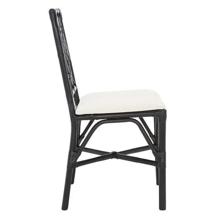 Set of 2 SAFAVIEH Maye Rattan Accent Chairs with Cushions - Dimensions: 18.5" W x 20.9" L x 35.8" H - image 17