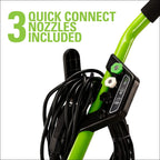Greenworks 2000 PS at I 1.1 GPM Cold Water Electric Pressure Washer 5111802 - image 10