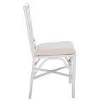 Set of 2 SAFAVIEH Maye Rattan Accent Chairs with Cushions - Dimensions: 18.5" W x 20.9" L x 35.8" H - image 8