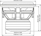 Car Audio 12" 2Ohm Subwoofer STU-1246D2&Monoblock Amp Package - image 5