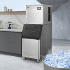 VEVOR Commercial Ice Maker, 360LBS/24H Ice Making Machine with 330.7LBS Large Storage Bin - image 7