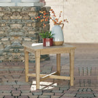 Signature Design by Ashley Clare View Coastal Outdoor Patio Eucalyptus Sofa with Cushions, Beige - image 77