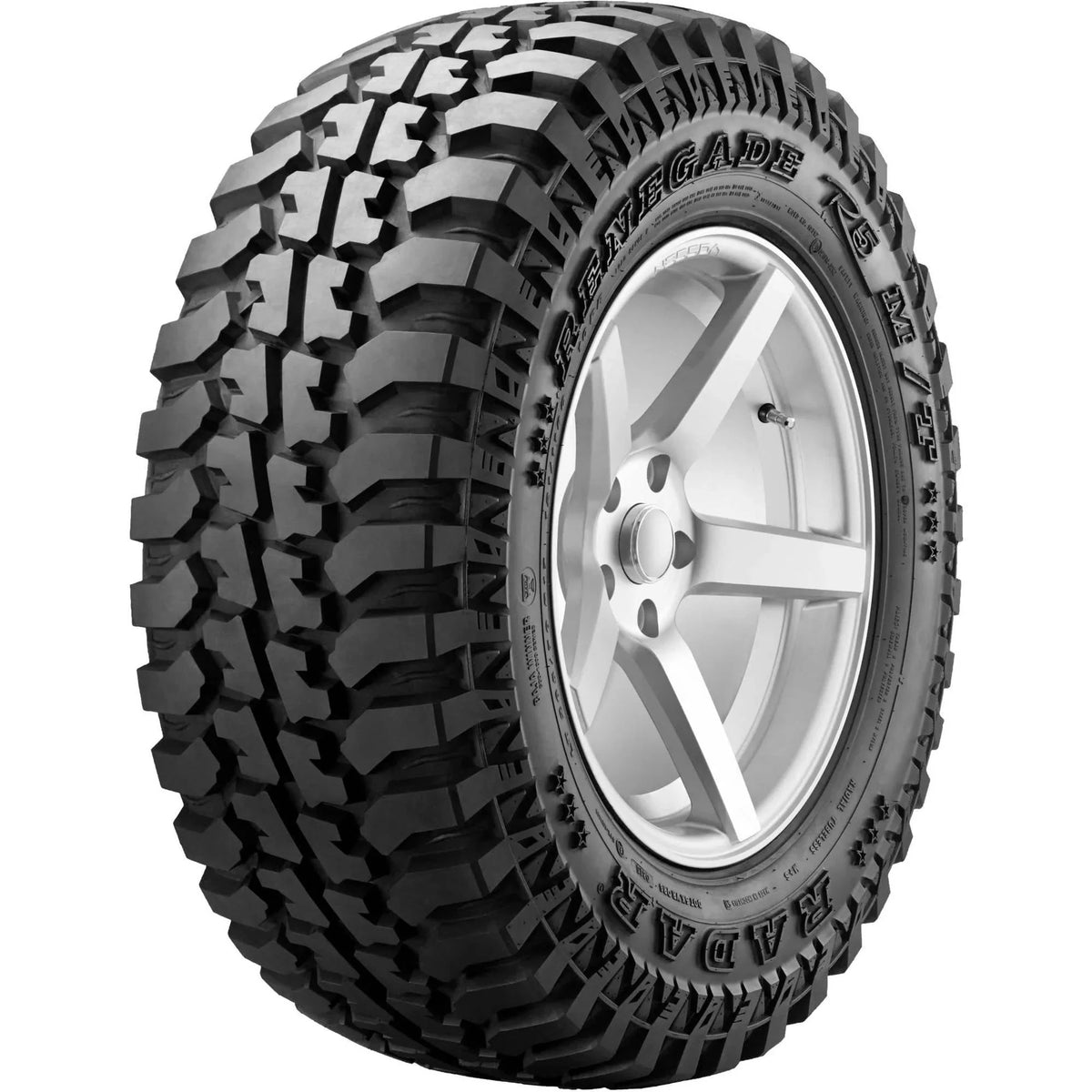 Radar Renegade R5 Mud Terrain LT31X10.50R15 109Q C Light Truck Tire - image 1