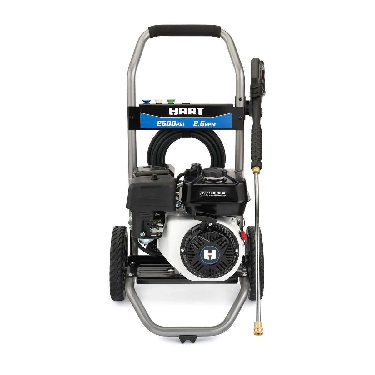 HART 2500PSI 2.5 GPM 212cc Cold Water Gas Pressure Washer - image 2