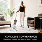 Shark SV1106 Navigator Freestyle Cordless Stick Vacuum, Lightweight, White/Grey, for Carpet & Pet Hair - image 9