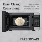 Farberware FMGZ09BKA 0.9 Cu. Ft. Microwave Oven, 900W, Digital Control, LED Display, 6 Cooking Presets, Black - image 44