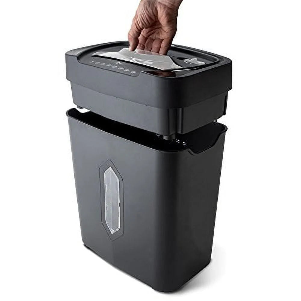 Aurora GB AU1230XA 12 - Sheet Anti - Jam Crosscut Paper and Credit Card Shredder with 5.2 - Gallon Wastebasket - image 3