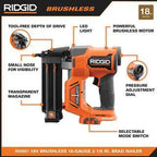 18V Brushless Cordless Nailer Combo Kit with Brad & Finish Nailers, Battery & Charger - image 3