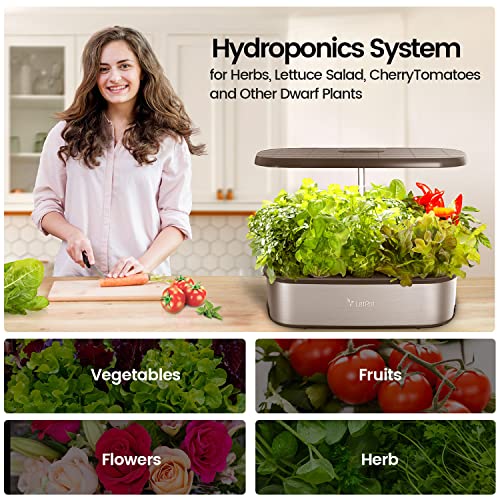 LetPot LPH-SE Hydroponics Growing System, 12 Pods Smart Herb Garden Kit Indoor - image 4