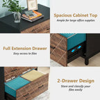 2-Drawer Lateral File Cabinet for Office Organization - image 11