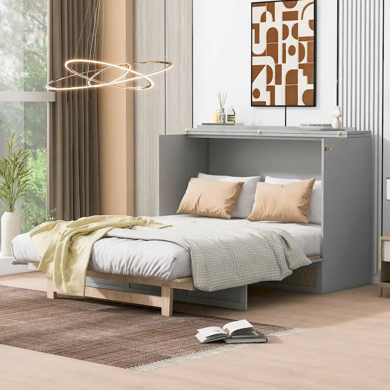 Nestfair Full-Size Murphy Bed with Spacious Drawers - image 4