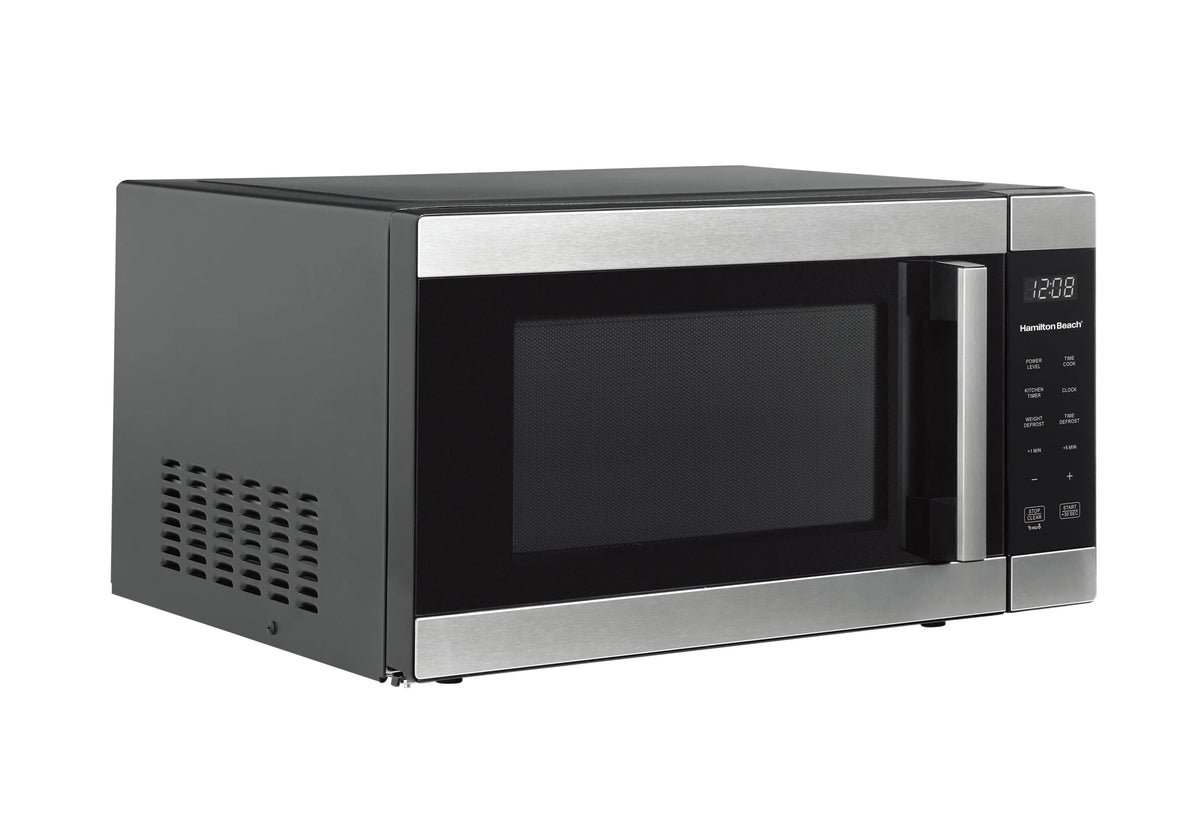 Hamilton Beach 1.6 cu ft Sensor Cook Countertop Microwave Oven in Stainless Steel - image 3