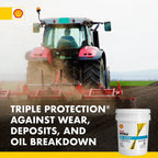 Shell Rotella T4 Triple Protection 15W - 40 Diesel Motor Oil, 5 Gallon Pail - image 4