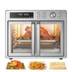 Midea Flexify French Door Toaster Oven Air Fryer Combo, 26.4 QT, Extra Large Air Fryer Countertop Oven 10 in 1 Combo, 25% Faster Cooking and 90% Less Oil, Stainless Steel : Home & Kitchen - image 11