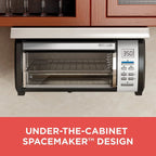 Spacemaker Under-Counter Toaster Oven, Black/Stainless Steel, TROS1000D - image 2