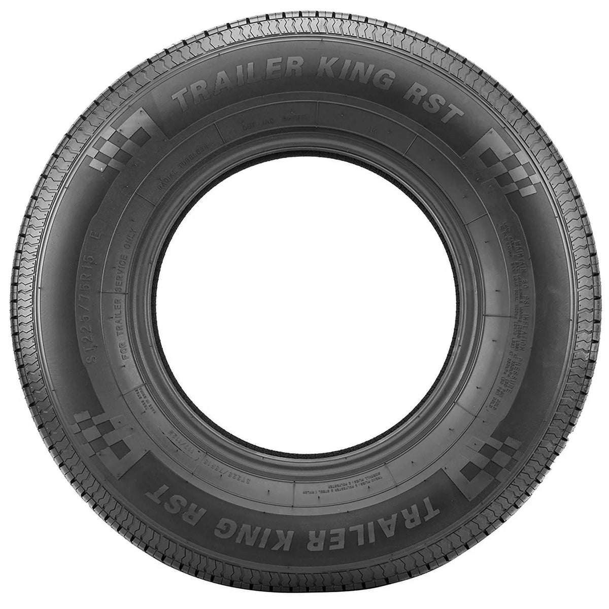 Trailer King RST ST225/75R15 117/112M E Trailer Tire – High-Performance Trailer Tire for Heavy Duty Use - image 2