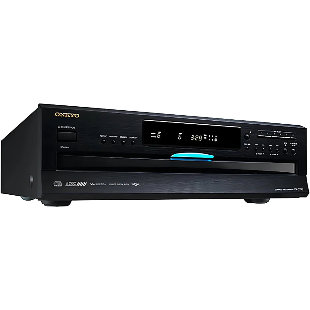 DXC390 6-Disc CD Changer, Black - image 1