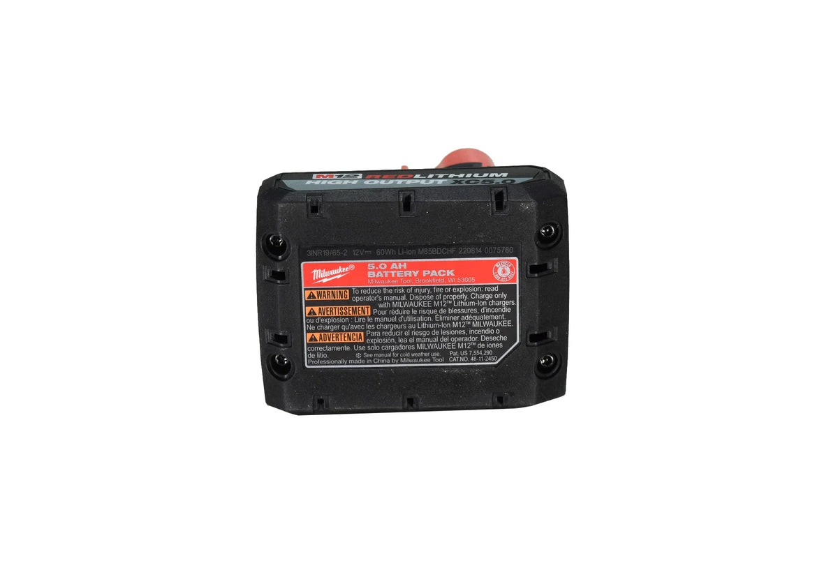 Milwaukee 48 - 11 - 2450 12V Lithium - Ion High Output 5ah Battery 2 Pack - image 7