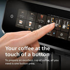 Philips Series 3300 Fully Automatic Espresso Coffee Machine - 6 Hot & Iced Drinks, LatteGo Milk System, 40% Quieter SilentBrew, Ceramic Grinder, Aquaclean Filter, Glossy Black (EP3341/50) - image 12