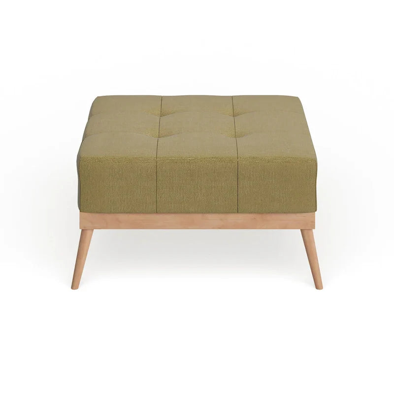 Christopher Knight Home Carson Lund Mid-Century Tufted Fabric Square Ottoman - image 25