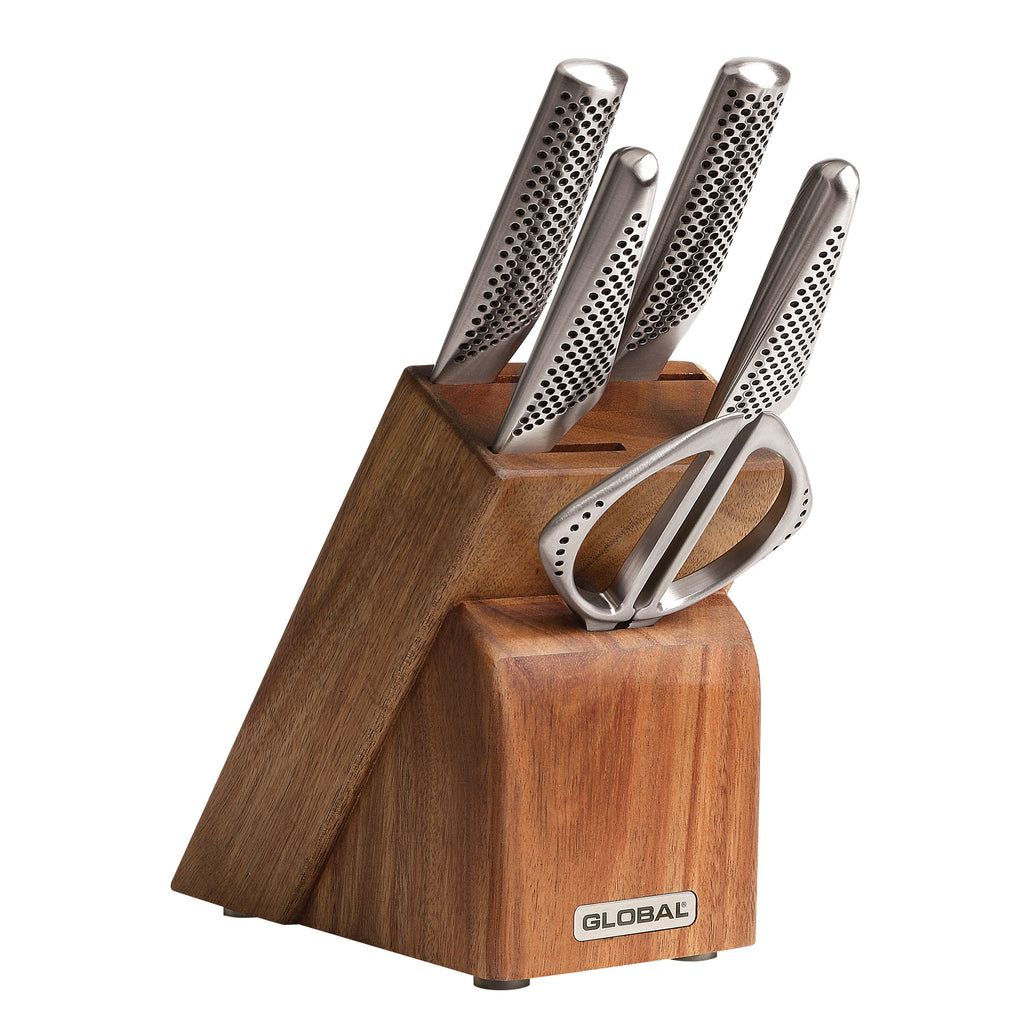 GLOBAL Takashi 6-piece Knife Block Set - image 1