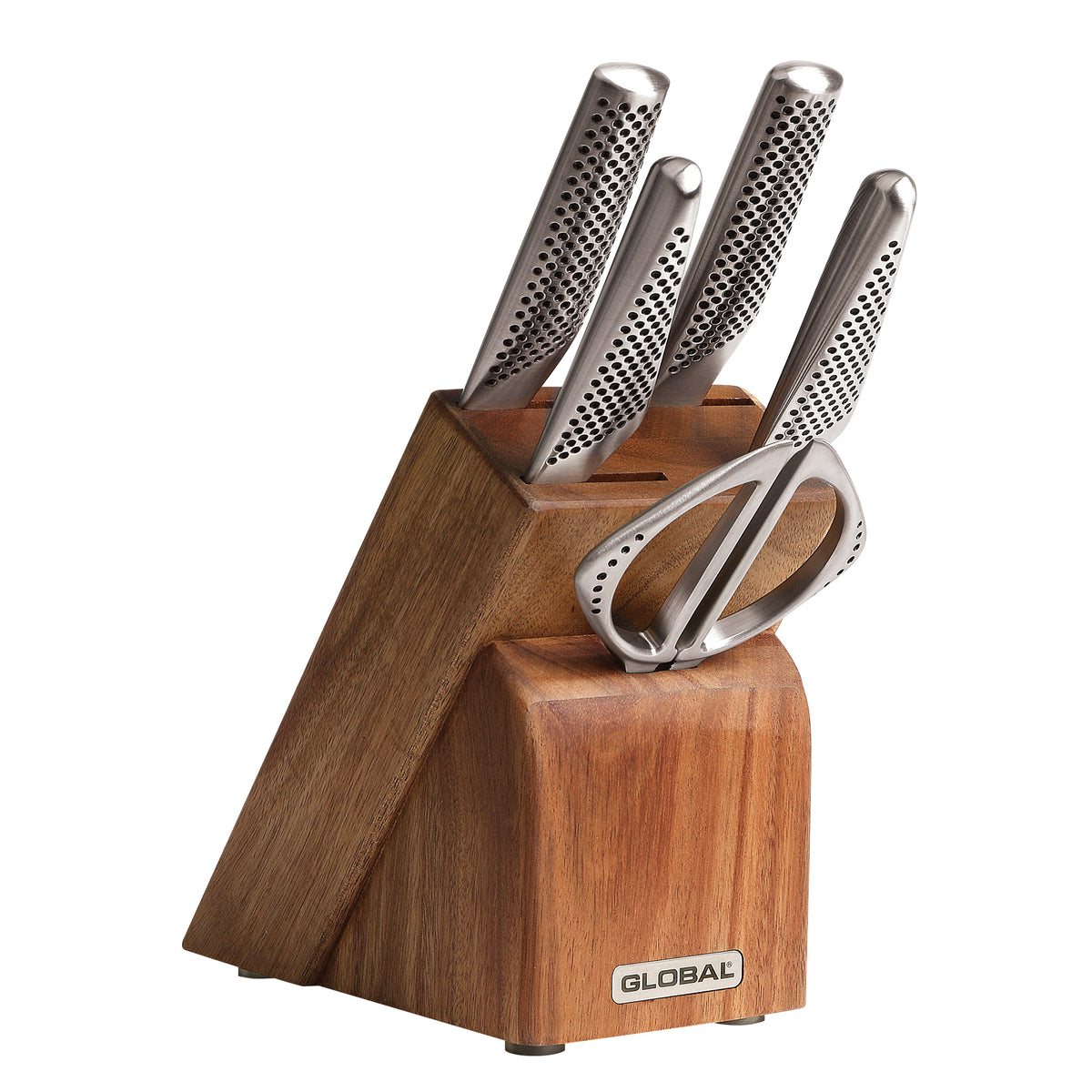 GLOBAL Takashi 6-piece Knife Block Set - image 1
