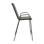 Set of 4 Outdoor Barstools with Flexible Comfort Material - Patio Seating - image 27