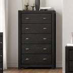 Montauk Solid Wood Chest with 5 Drawers by Grain Wood Furniture - image 1