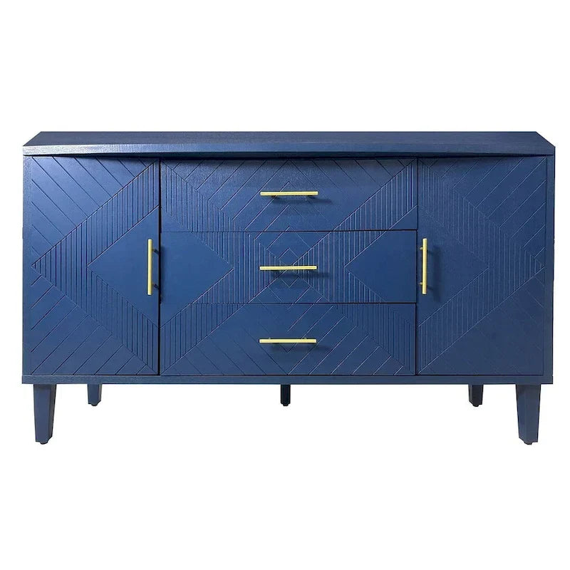 55 Elegant and Practical Carved Buffet/Sideboard Cabinet - image 5