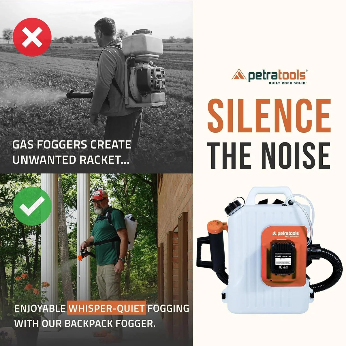 Cordless ULV Cold Fogger Backpack Sprayer, 2.6 Gallon – Battery-Powered Mosquito Fogger for Outdoor Use - image 3
