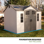 Lifetime 10 Ft. x 8 Ft. Outdoor Storage Shed - image 6