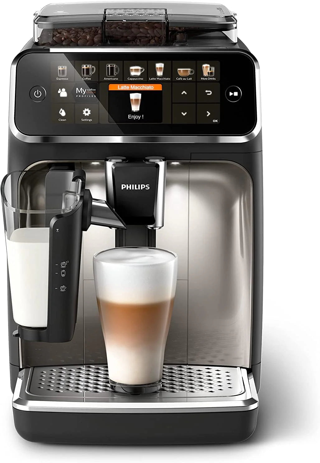 PHILIPS 5400 Fully Automatic Espresso Machine with LatteGo - image 1