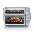 Ninja Countertop Oven Double Stack XL & Air Fryer with Pro Cook System, 12 in 1, Flexdoor, FlavorSeal, SMART FINISH with DualZone Technology, Air Fryer, Bake, Broil, Reheat, Stainless Steel, DCT651 - image 1
