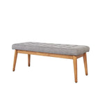 Crosley Landon Acorn Upholstered Bench - 43.25" W x 16" D x 16.88" H - image 6