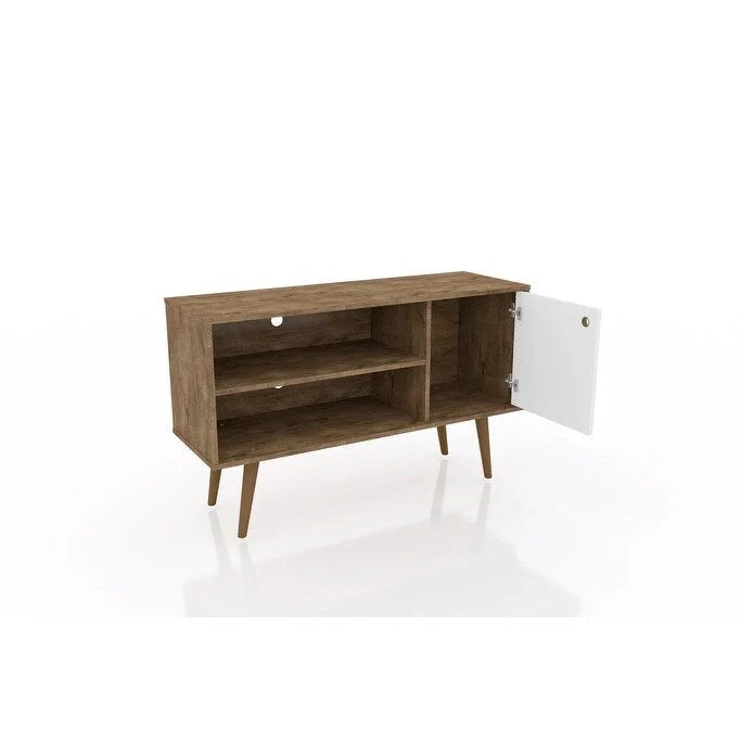 Mid-Century Modern Liberty Dual-Shelf TV Console - image 25