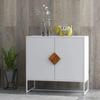 CUSchoice Solid Wood Square Handle 2-Door Sideboard - image 1
