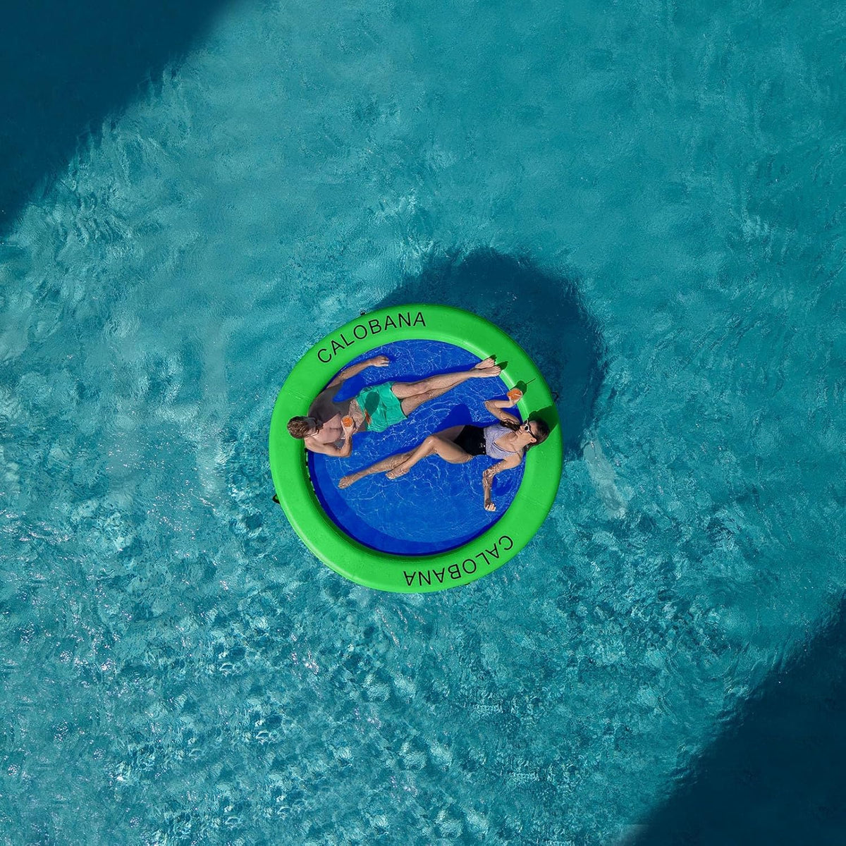 Round Floating Ring Hammock - Heavy Duty Inflatable Raft - image 46
