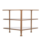 SEI Furniture Jensen Metal Corner TV Stand for Screens up to 33.25 inches - image 20