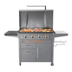 Blackstone ProSeries 4-Burner 36" Griddle Cooking Station with Hood - image 1