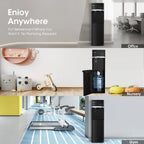 Self-Cleaning Water Dispenser with Ice Maker, Bottom Load, Black - image 8