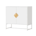 CUSchoice Solid Wood Square Handle 2-Door Sideboard - image 7
