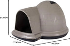 Petmate Indigo Dog House (Igloo Dog House. Made in USA with 90% Recycled Materials. All-Weather Protection Pet - image 15