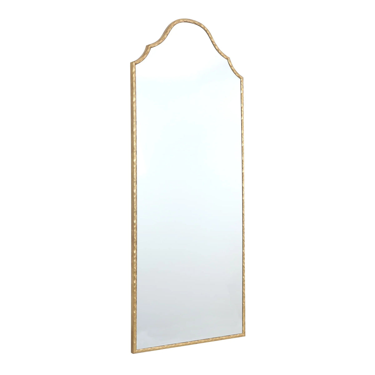 Gold Frame Art Deco Arch Floor Mirror 30"x70" My Texas House - image 2