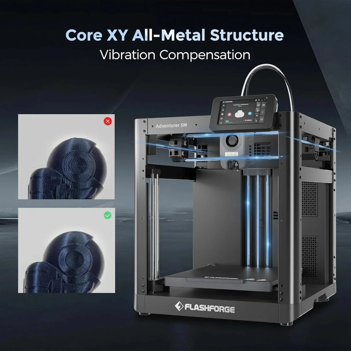 Adventurer 5M 3D printer with fully automatic leveling - image 7
