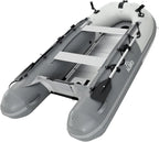 Inflatable Boat / Yacht Dinghy Tender Raft / Multi Person Fishing Boat / Aluminum Floor Oars / Fishing Rod Holders / Heavy-Duty PVC / 2024 Model / - image 11